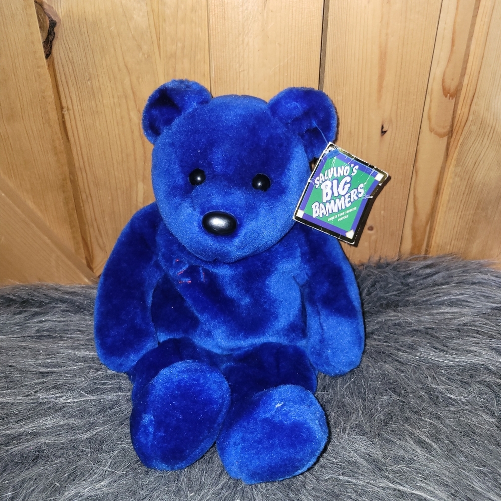 Salvino’s Bamm Beanos Lush Sammy Sosa Teddy Bear Vintage